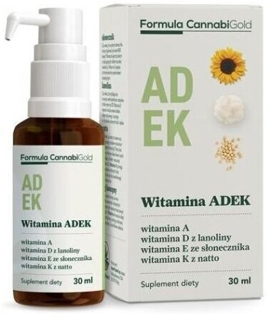 Formula CannabiGold Witamina ADEK olej 30 ml