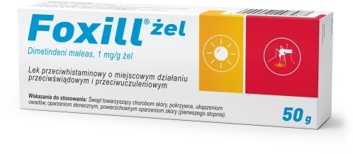 Foxill żel 1 mg/g 50 g