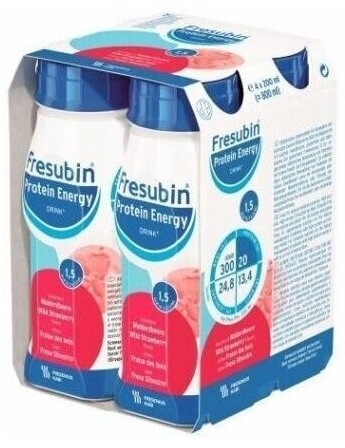 Fresubin Protein Energy DRINK poziomka 4x200ml