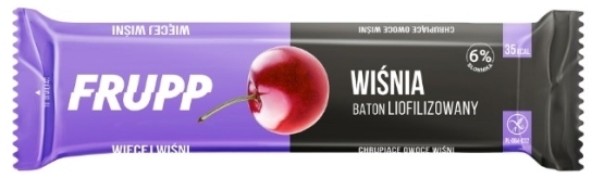 Frupp Baton liofilizowany wiśniowy bezglutenowy10 g