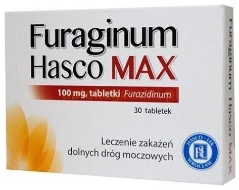 Furaginum Hasco Max 100 mg 30 tabletek