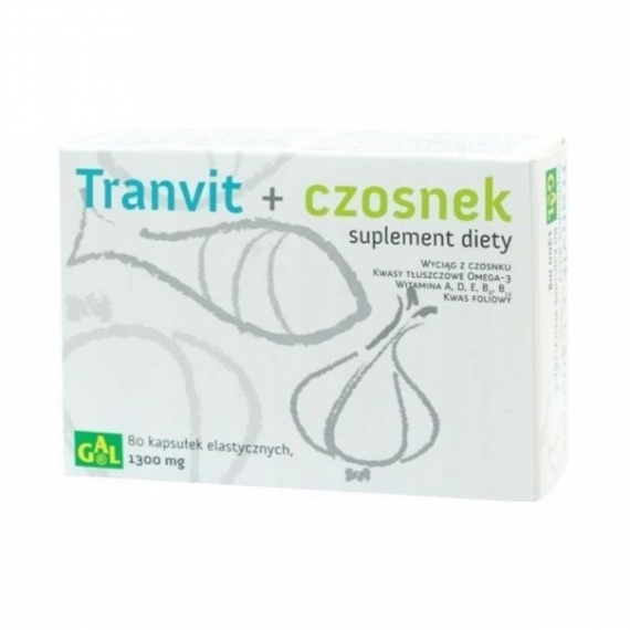 GAL Tranvit+Czosnek 80 kapsułek