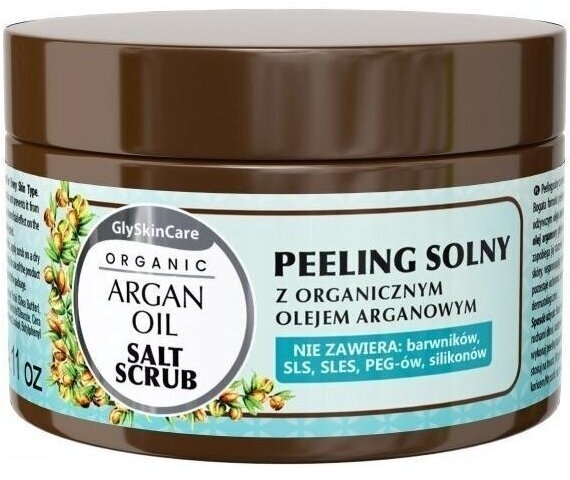 GLYSKINCARE ARGAN OIL Peeling solny 400 g