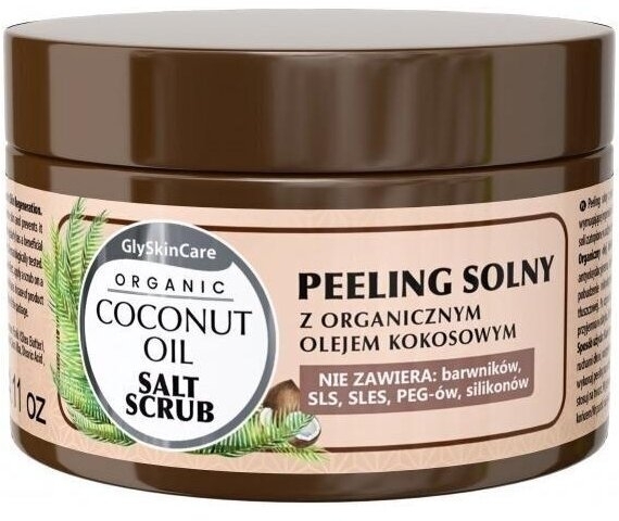 GLYSKINCARE COCONUT OIL Peeling solny 400 g