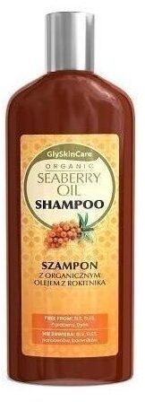 GLYSKINCARE Szampon z organicznym olejem z rokitnika 250 ml