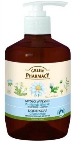 GREEN PHARMACY Mydło w płynie Rumianek lekarski 465ml
