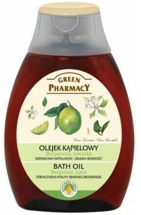 GREEN PHARMACY Olejek kąpielowy Bergamota i limonka 250ml