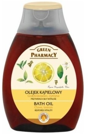 GREEN PHARMACY Olejek kąpielowy Goździkowiec, cytryna 250ml