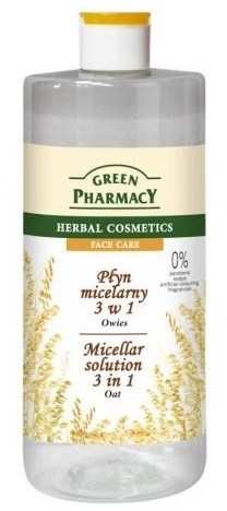 GREEN PHARMACY Płyn micelarny 3 w 1 Owies 500 ml