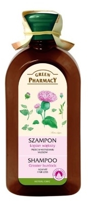 GREEN PHARMACY Szampon przeciw wypadaniu Łopian 350 ml