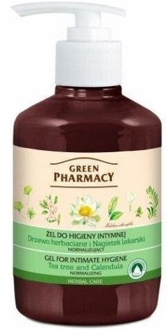GREEN PHARMACY Żel do higieny intymnej drzewo herbaciane nagietek lekarski 370ml
