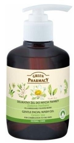 GREEN PHARMACY Żel do mycia twarzy dla mieszanej i tłustej skóry zielona herbata 270ml