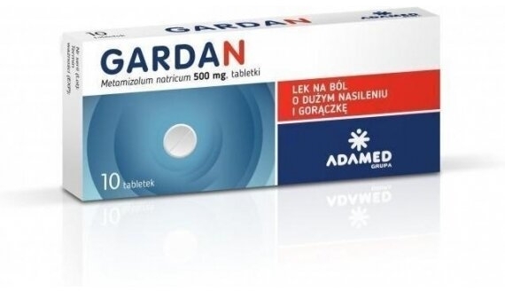 Gardan (Re-Algin) 0,5 g 10 tabletek