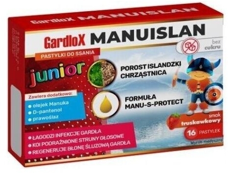 Gardlox Manuislan Junior 16 pastylek