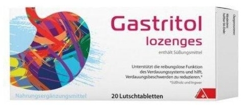 Gastritol Lozenges 20 pastylek do ssania