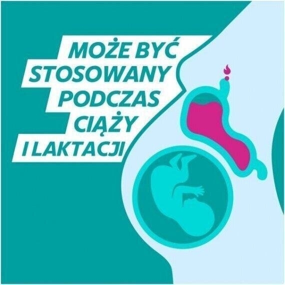 Gaviscon na zgagę i refluks smak miętowy saszetki 12 szt. x 10 ml