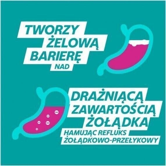 Gaviscon na zgagę i refluks smak miętowy tabletki 24 szt.