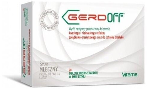 Gerdoff 20 tabletek do ssania