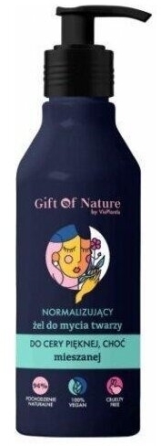 Gift Of Nature Normalizujący Żel Do Mycia Twarzy Cera Mieszana 150ml
