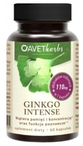 Ginko Intense Avet Herb 60 tabletek
