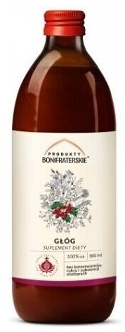 Głóg sok Produkty Bonifraterskie 500 ml