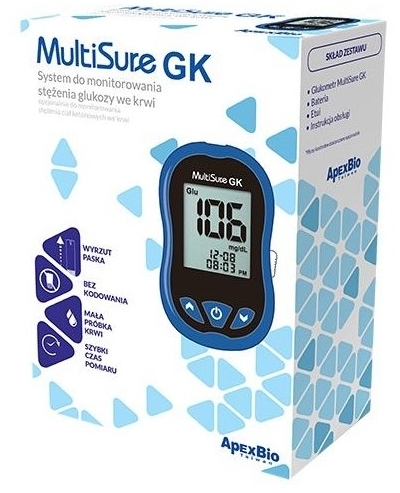 Glukometr MultiSure GK 1 opakowanie