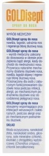 Goldisept spray do nosa 20 ml