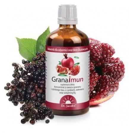 Granaimun Koncentrat z owocu granatu 100 ml