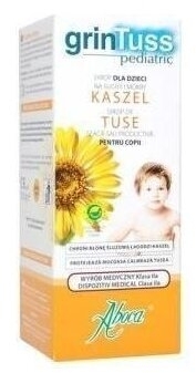 GrinTuss Pediatric syrop na kaszel suchy i mokry dla dzieci 128 g