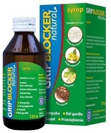 Gripblocker Natural syrop 125 g