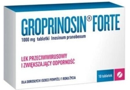 Groprinosin Forte 10 tabletek