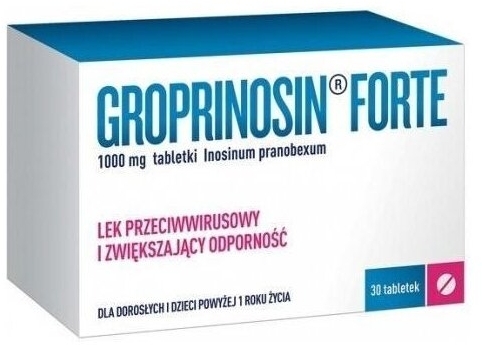 Groprinosin Forte 30 tabletek