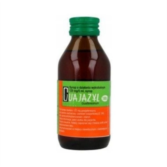 Guajazyl syrop 0,125 g/5ml 150 g