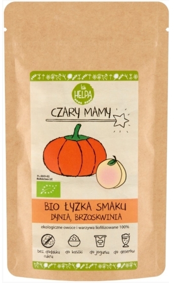 HELPA BIO Łyżka Smaku Dynia, Brzoskwinia 40 g