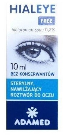 HIALEYE FREE 0,2% 10 ml