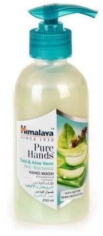HIMALAYA TULSI & ALOE VERA nawilżające mydło do rąk 250ml