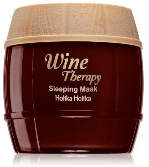 HOLIKA Red Wine Therapy Sleeping Mask Całonocna maseczka z wyciągiem z czerwonego wina 120 ml
