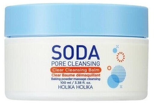 HOLIKA Soda Tok Tok Pore Clear Balm balsam do oczyszczania skóry twarzy 100ml