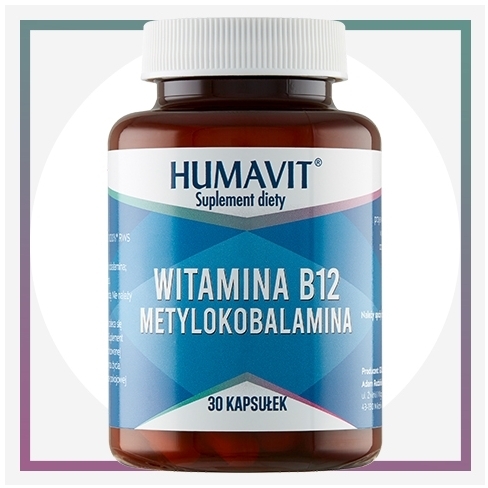 HUMAVIT Witamina B12 30 tabletek