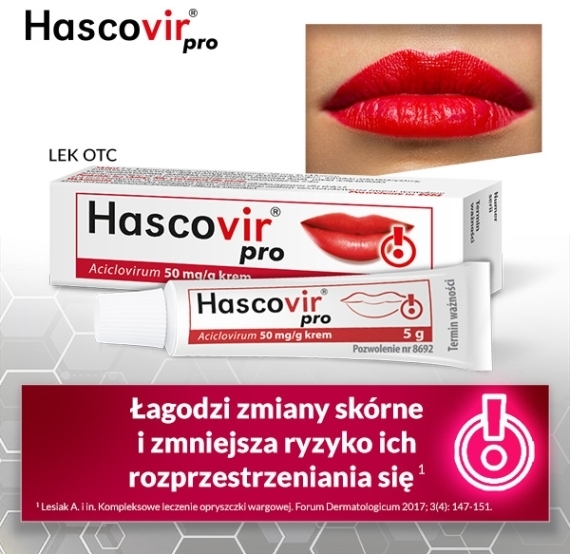 Hascovir pro krem 5 g
