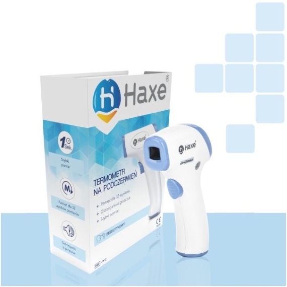 Haxe Bezdotykowy termometr na podczerwień HW-2