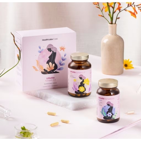 Health Labs Little Me trymestr 2 i 3 150 kapsułek