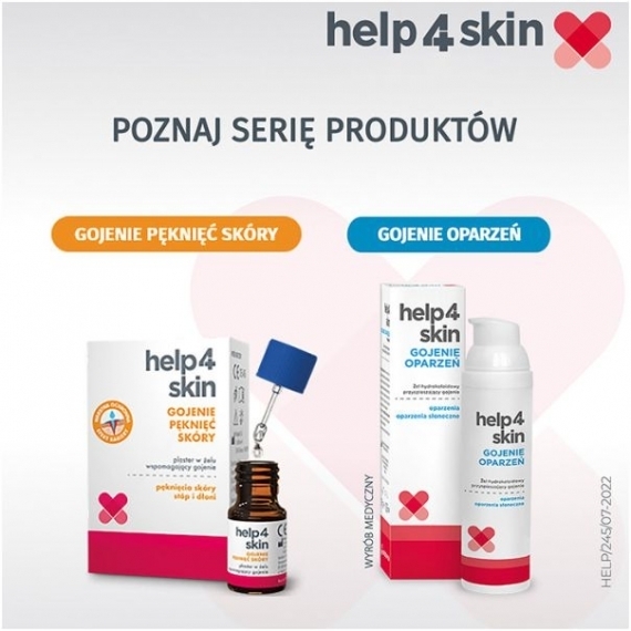 Help4skin Gojenie Ran Żel Hydrokoloidowy 20g