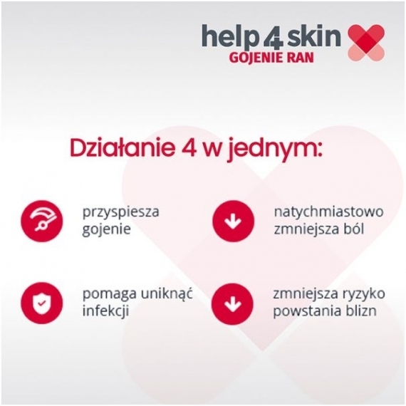 Help4skin gojenie ran żel 75 g