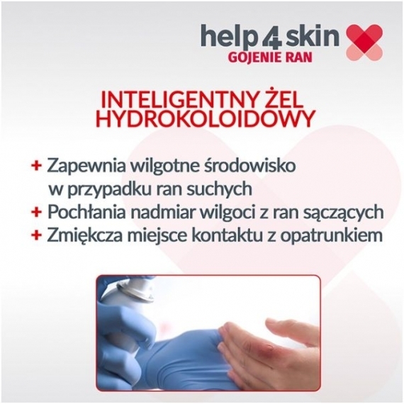 Help4skin gojenie ran żel 75 g