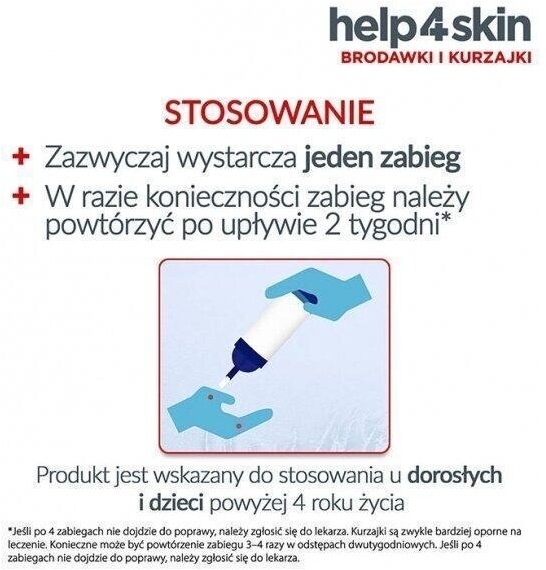 Help4skin kurzajki i brodawki 50 ml