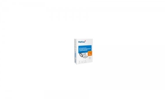 Heltiso Plaster włókninowy z opatrunkiem 1m x 6 cm