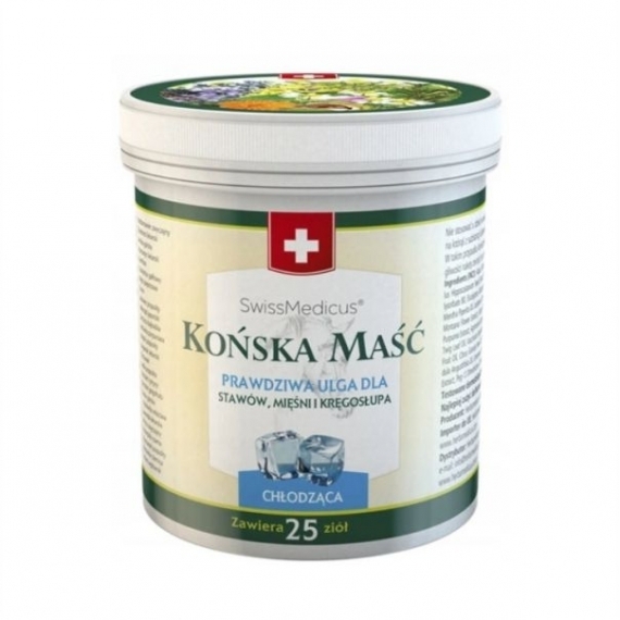 Herbamedicus Końska Maść Chłodząca Szwajcarska 250ml