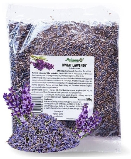 Herbapol Herbata Kwiat Lawendy 50 g
