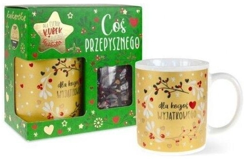 Herbatka czarna 50g plus kubek porcelanowy "DLA KOGOŚ WYJĄTKOWEGO"